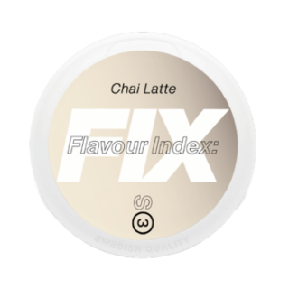 Fix Nicotine Pouches Chai Latte S3 8.4mg/p