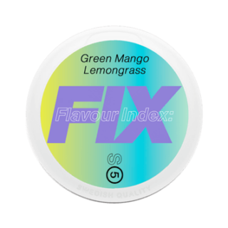 Fix Nicotine Pouches Green Mango Lemongrass S5 11.5mg