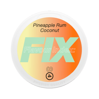Fix Nicotine Pouches Pineapple Rum Coconut S4 9.8mg