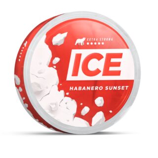 ICE HABANERO SUNSET SLIM EXTRA STRONG NICOTINE POUCHES 24mg