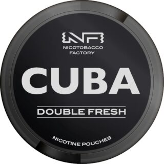 CUBA BLACK DOUBLE FRESH 43mg