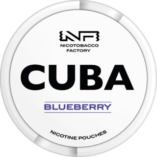 CUBA WHITE BLUEBERRY NICOTINE POUCHES 16mg/p
