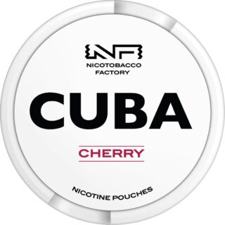 CUBA WHITE CHERRY NICOTINE POUCHES 16mg/p