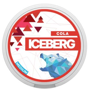 ICEBERG COLA SLIM MEDIUM NICOTINE POUCHES 20mg