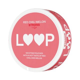 LOOP RED CHILI MELON SLIM STRONG NICOTINE POUCHES  15mg