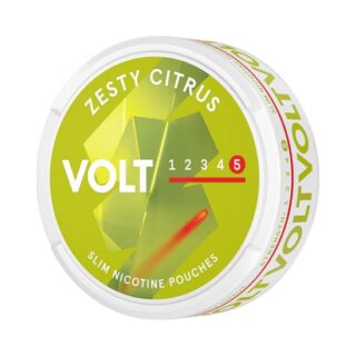 VOLT ZESTY CITRUS SLIM EXTRA STRONG NICOTINE POUCHES 18mg